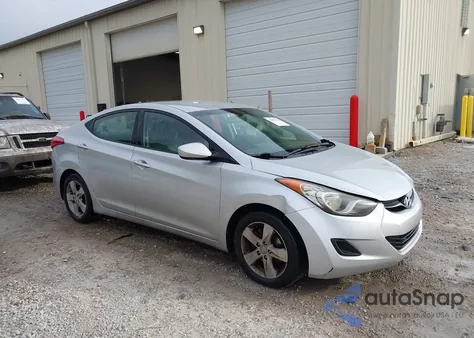2011 Hyundai Elantra Gls (Ulsan Plant) из США, поврежденный, VIN KMHDH4AE3BU134388